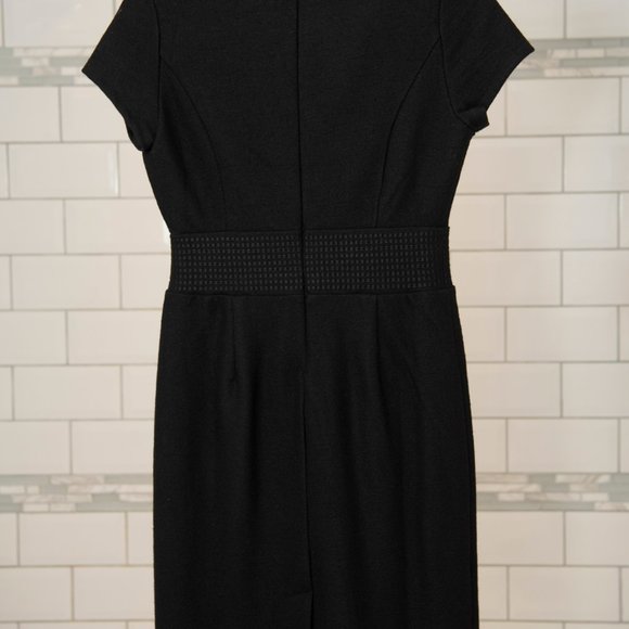 Black wool Banana Republic dress. - Picture 2 of 5